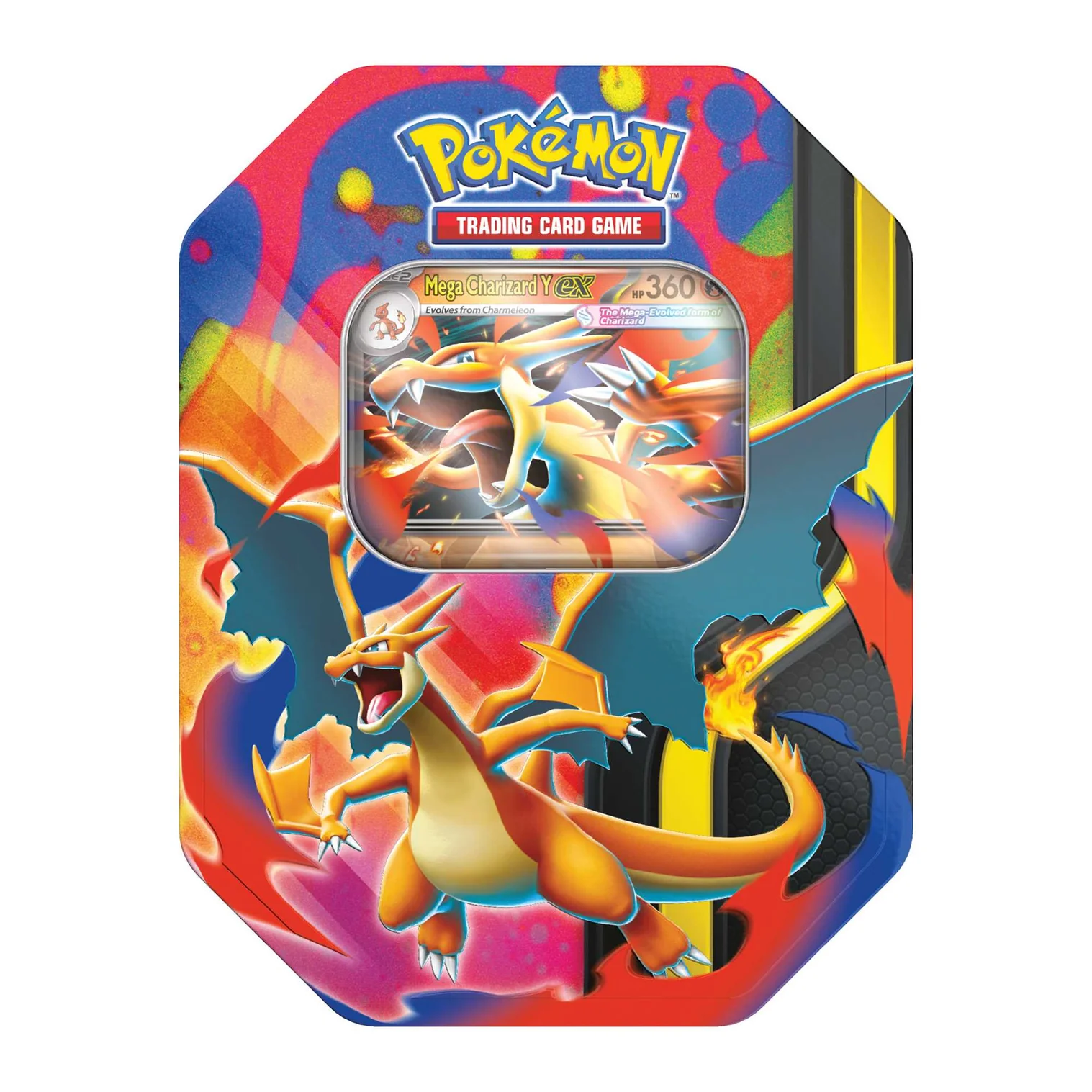 Pokémon TCG: Mega Charizard ex Tin - Featuring Mega Charizard Y EX